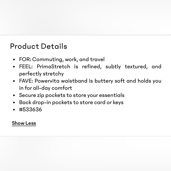 Athleta Endless Pant - Picture 7 of 7